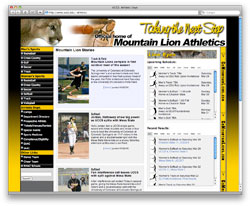 UCCS Athletics Screenshot